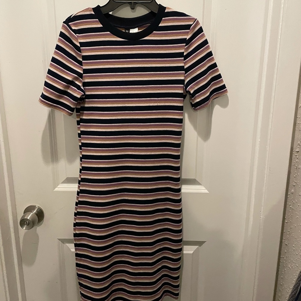 H&M striped dress